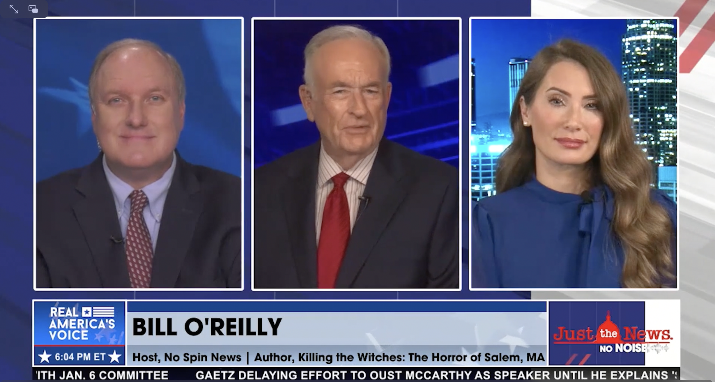 O'Reilly Reacts to McCarthy Ouster, Talks 'Killing the Witches' With John Solomon